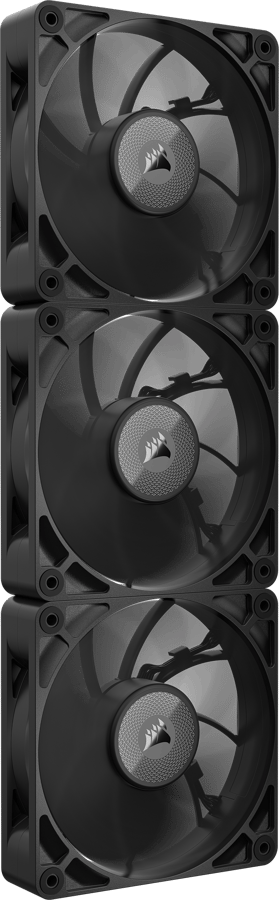 Corsair iCUE LINK RX120 Max Svart 3-pack