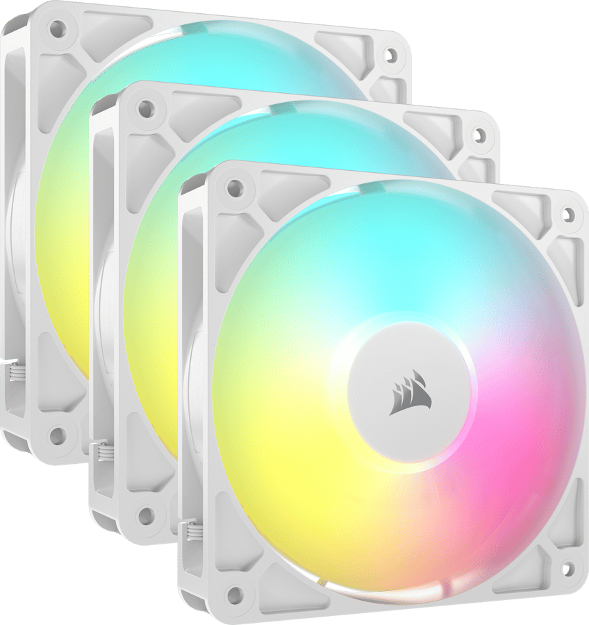 Corsair RS120 ARGB Vit 3-Pack