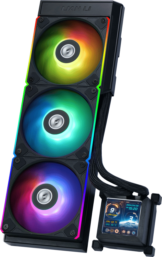 Lian Li HydroShift LCD 360R Svart