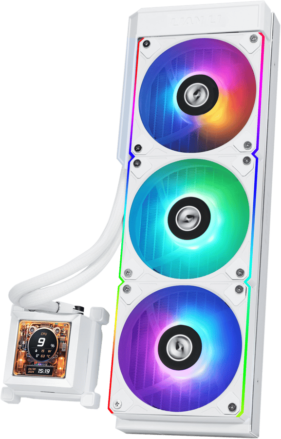 Lian Li HydroShift LCD 360R Vit - Inet.se