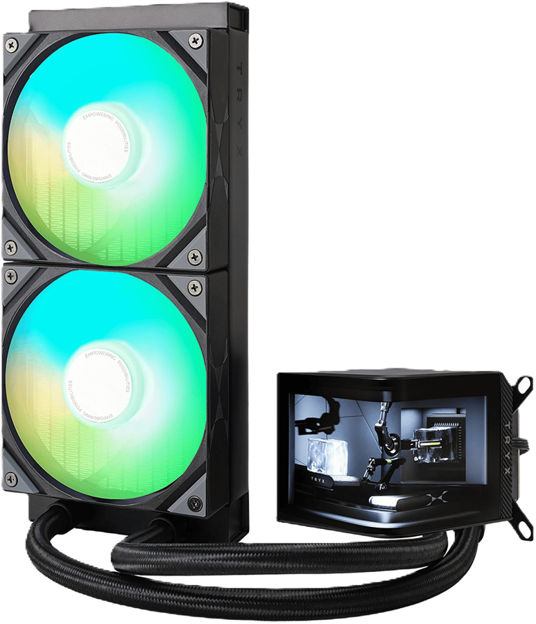 Tryx Panorama A-RGB 240 Svart