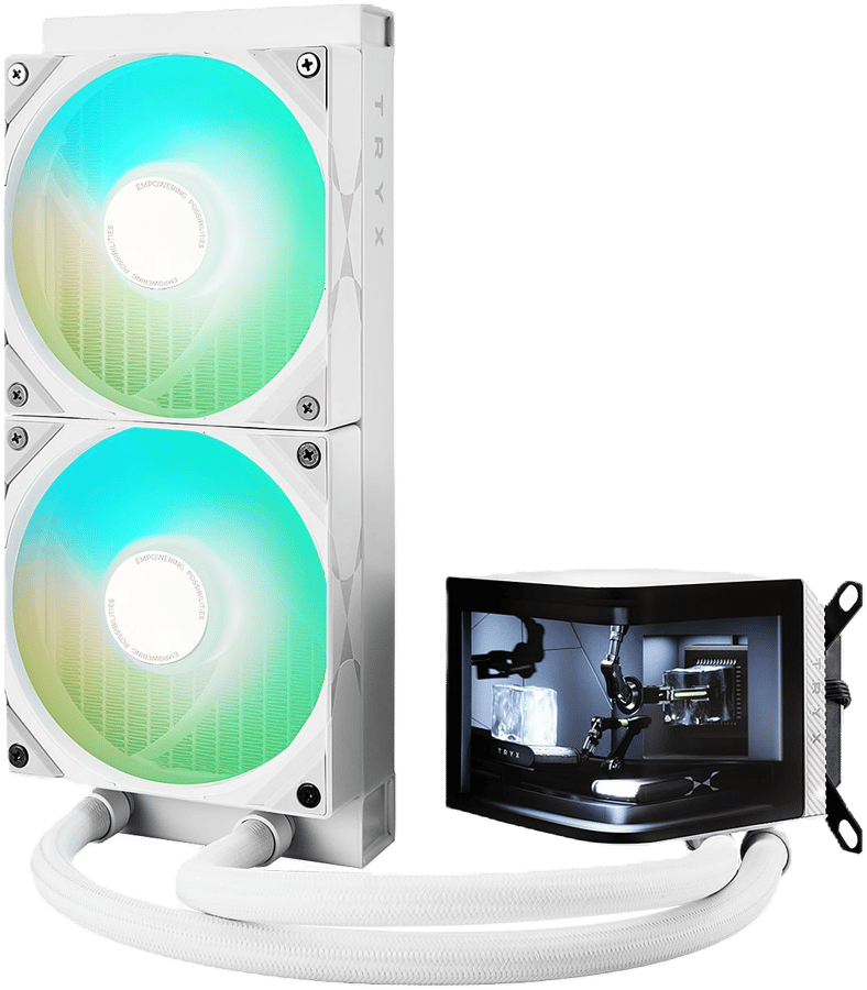 Tryx Panorama A-RGB 240 Vit