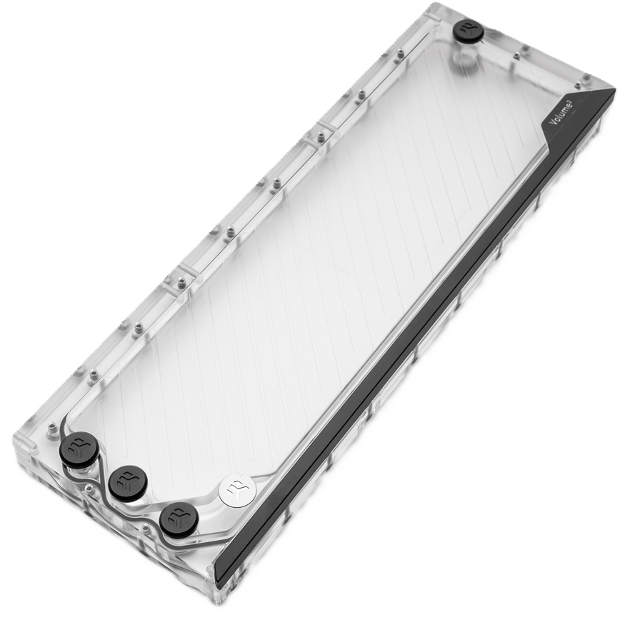 EK-Quantum Volume³ FLT 360 D-RGB - Plexi