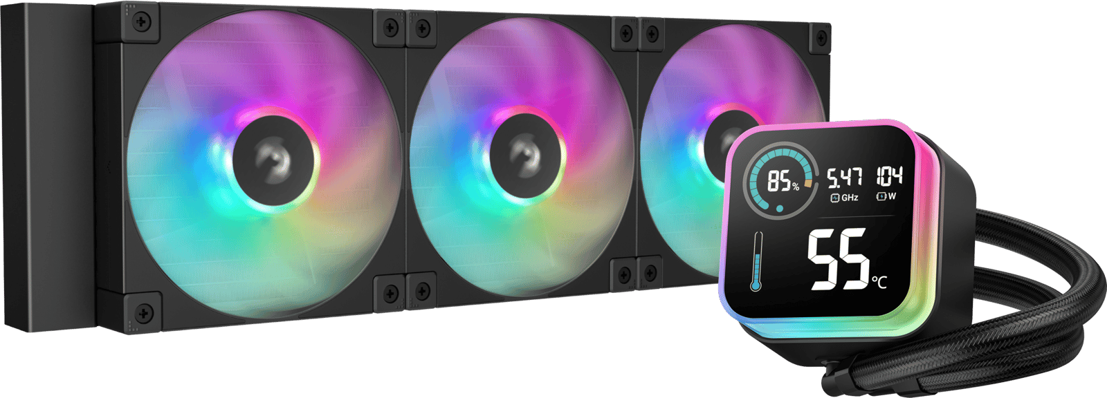 DeepCool LQ360 Svart