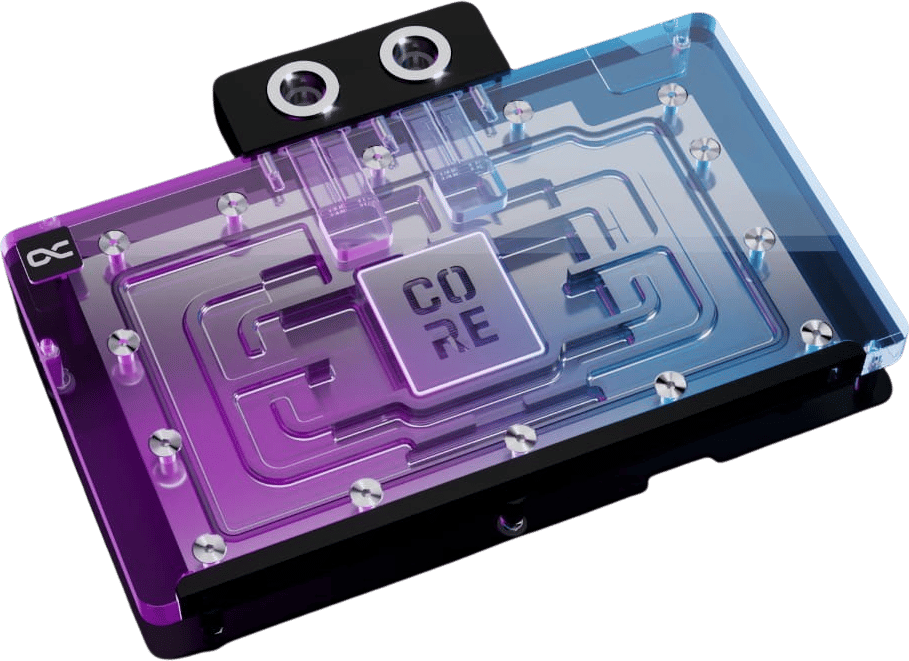 Alphacool Core Geforce RTX 5090 Gamerock + Phantom with backplate