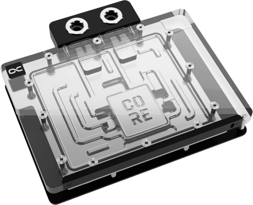 Alphacool Core Geforce RTX 5080 Suprim + Vanguard with backplate
