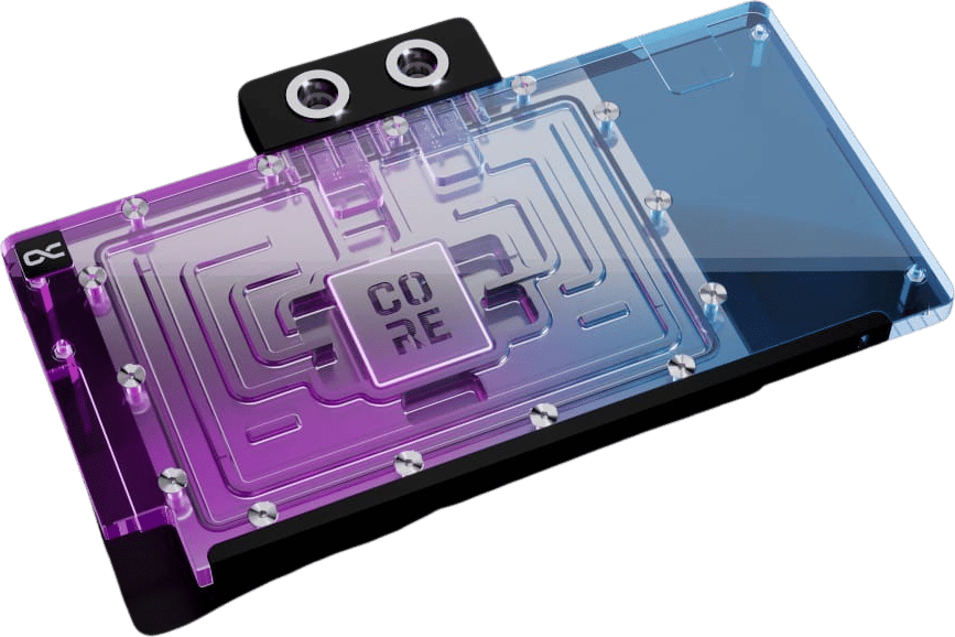 Alphacool Core Geforce RTX 5080 ROG Astral with Backplate