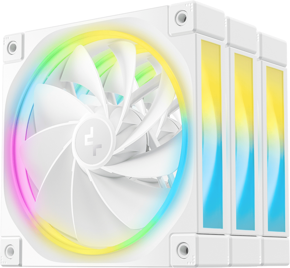 Deepcool FL12R 3in1 Vit 120mm 3-pack Reverse