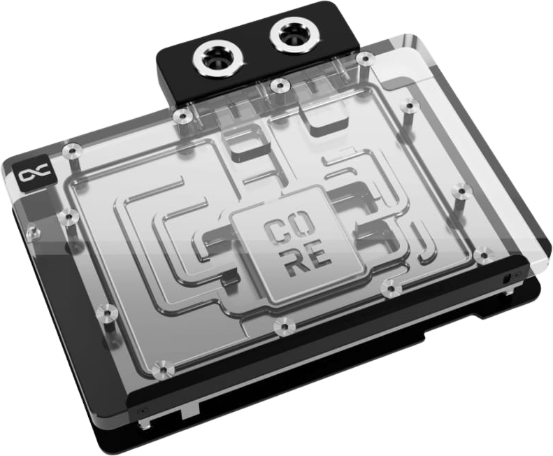 Alphacool Core Geforce RTX 5080/5070 Ti Gaming Trio med bakplatta