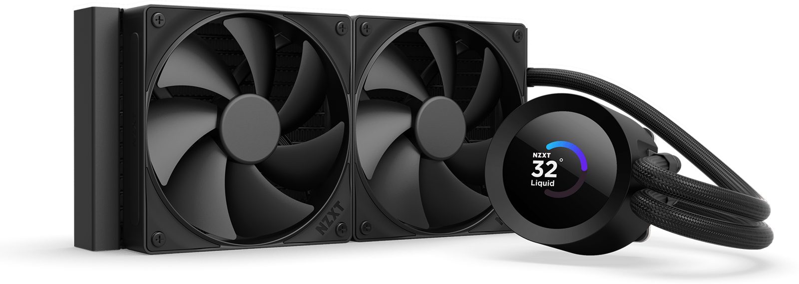 NZXT Kraken Plus 240 Svart