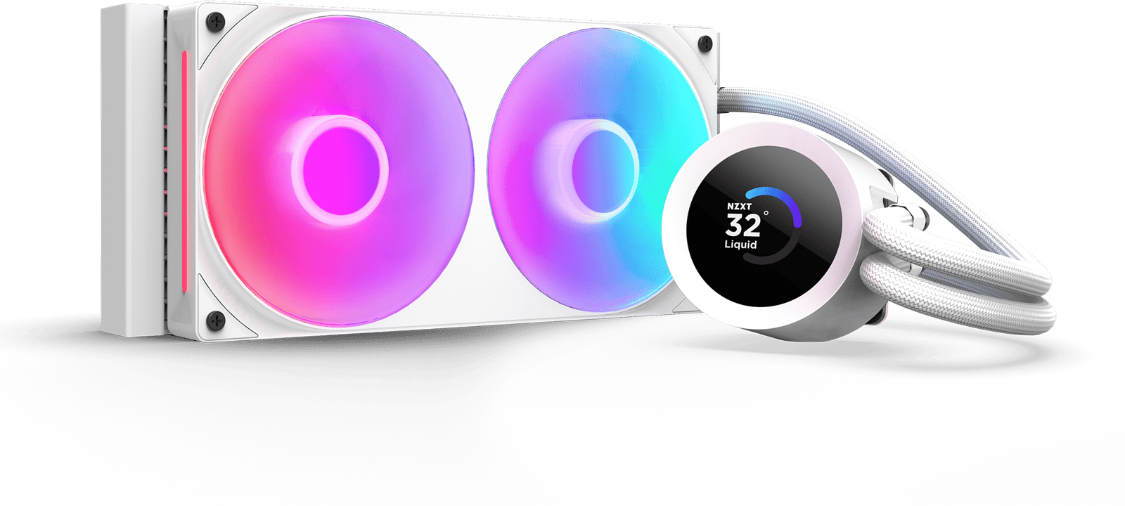 NZXT Kraken Plus RGB 240 Vit