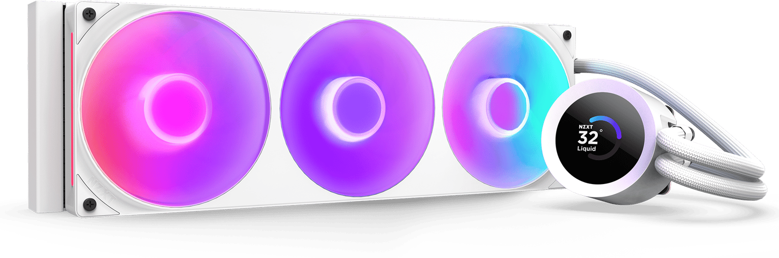 NZXT Kraken Plus RGB 360 Vit