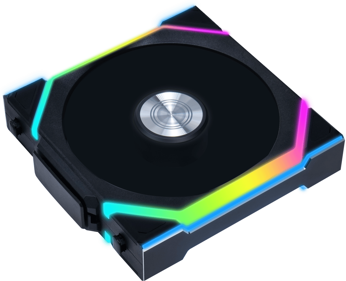 Lian Li UNI FAN SL120 Wireless Reverse Svart