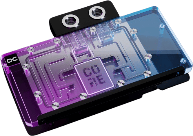 Alphacool Core RX 9070 XT Steel Legend with Backplate