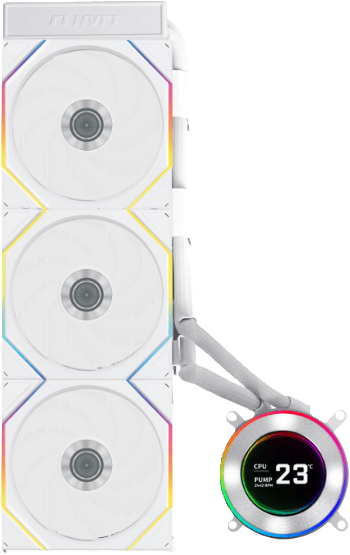 Lian Li Hydroshift II LCD-C 360TL Wireless Vit