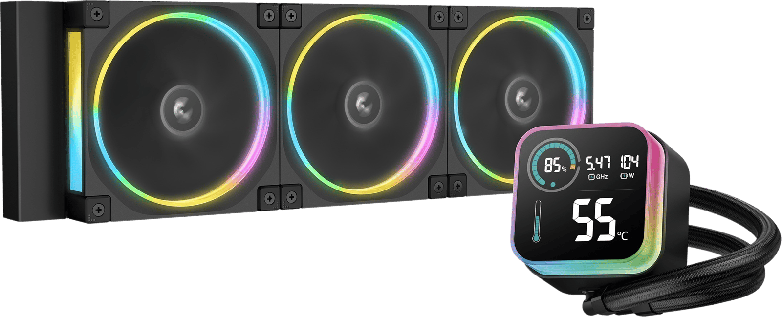 DeepCool LQ360 Ultra ARGB Svart