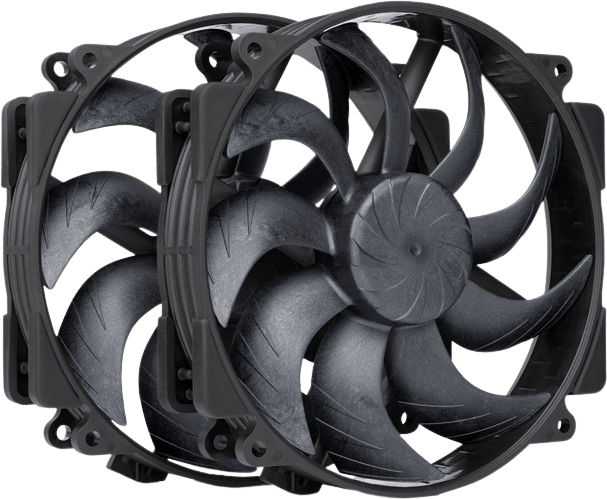 Noctua NF-A14x25r G2 PWM 2-pack 140mm chromax.black