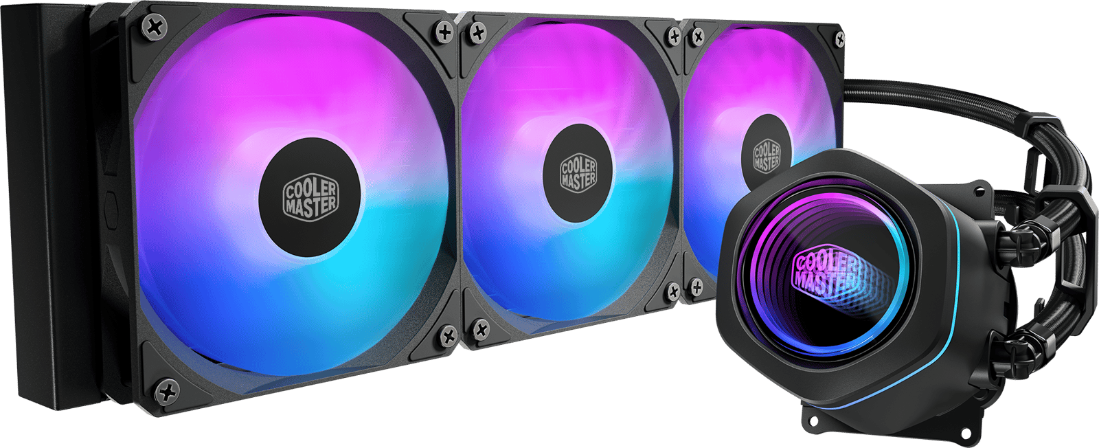 Cooler Master MasterLiquid Core Nex 360 ARGB Svart