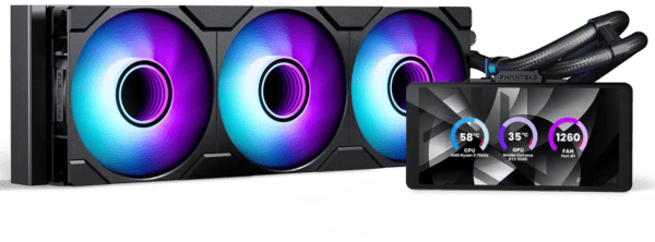 Phanteks Glacier One 360 M25 LCD Svart