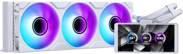 Phanteks Glacier One 360 M25 LCD Vit