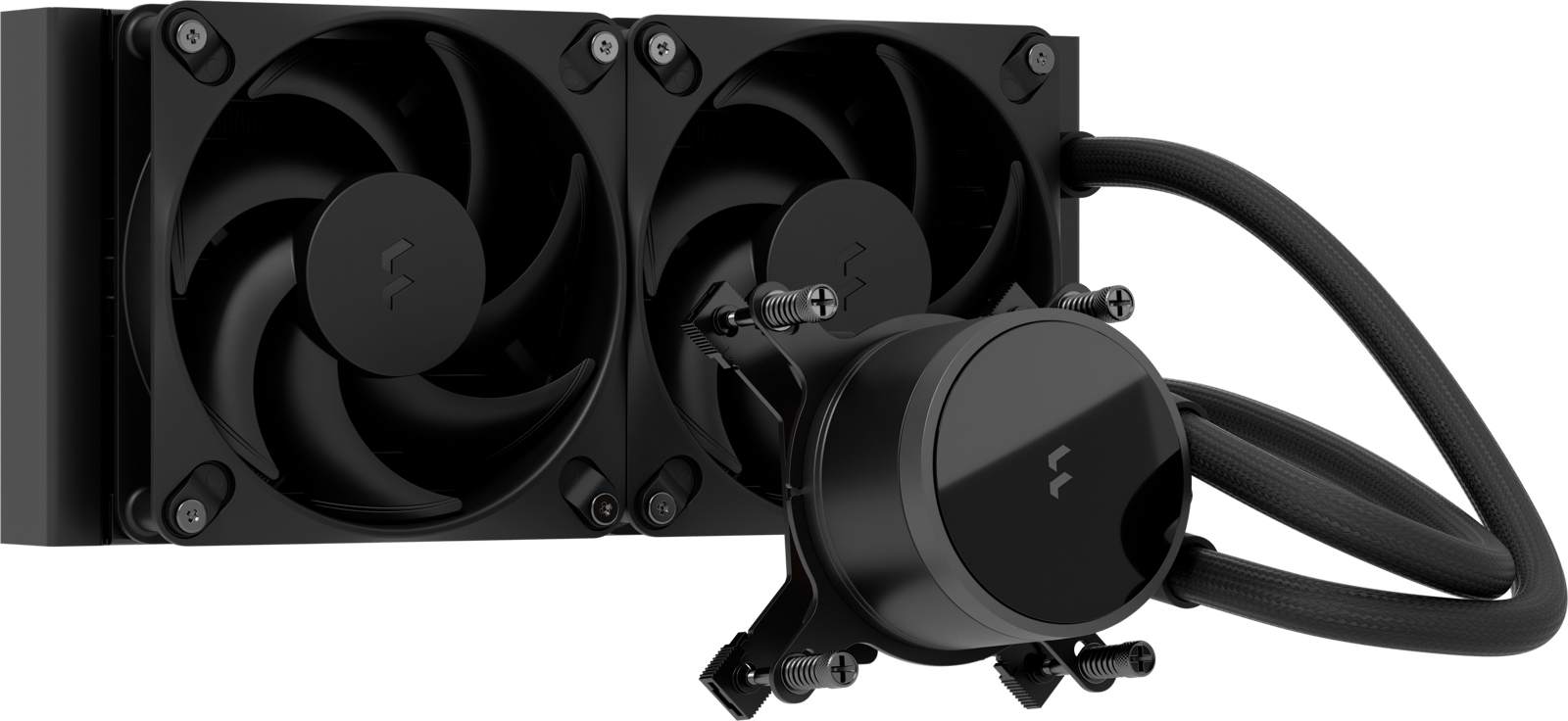 Fractal Design Radius 240 Svart