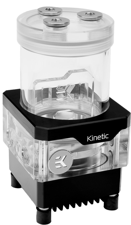 EK-Quantum Kinetic TBE 120 DDC PWM D-RGB - Plexi