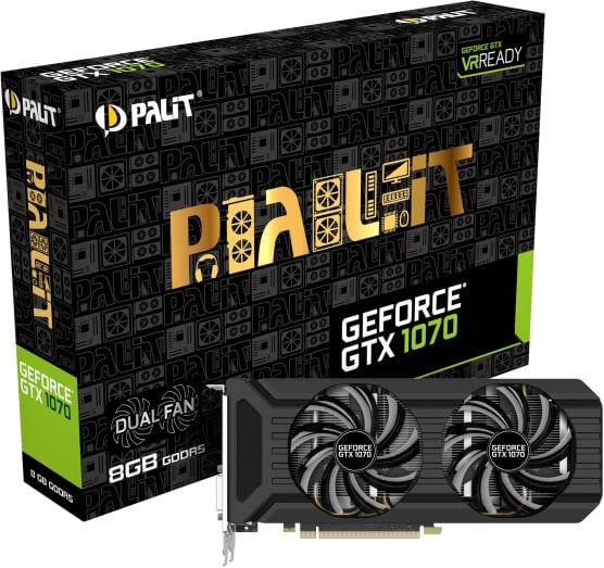 Palit GeForce GTX 1070 8GB Dual - Inet.se