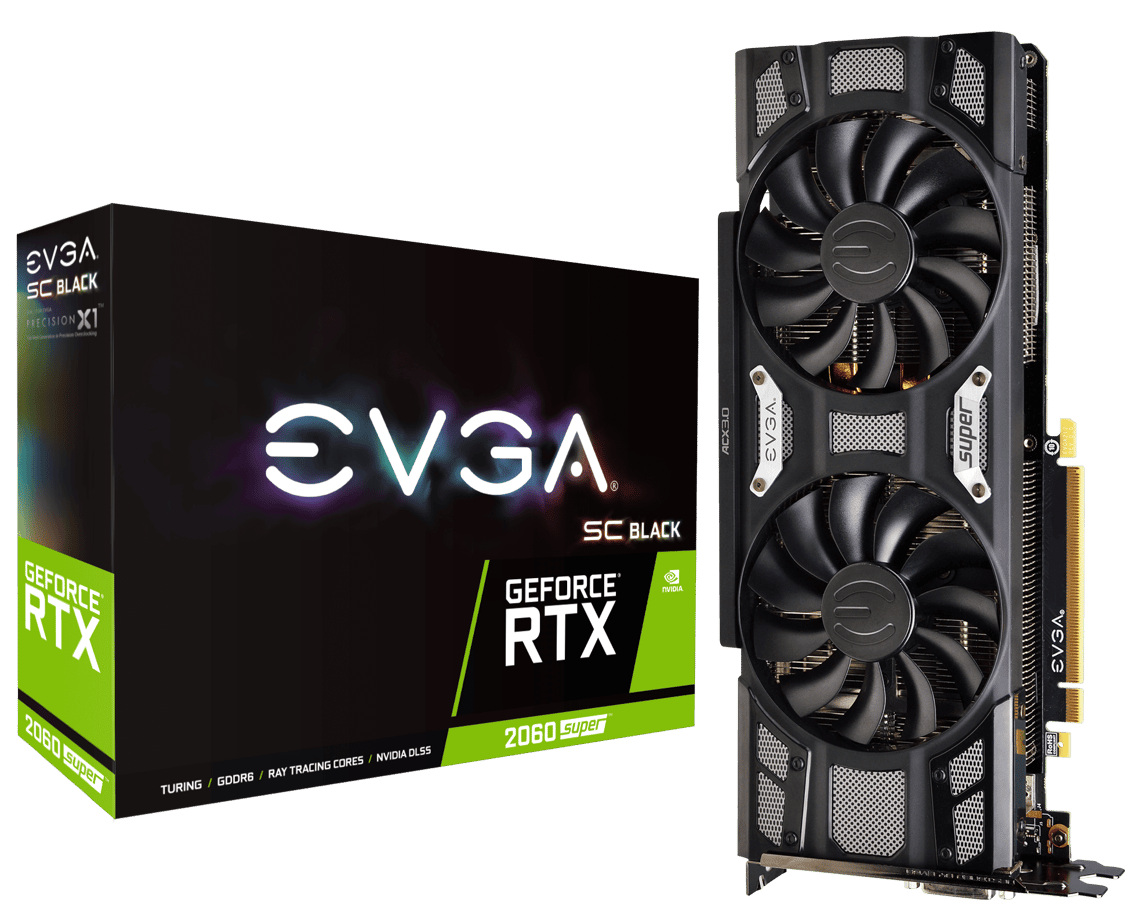 EVGA GeForce RTX 2060 SUPER 8GB SC Black Gaming