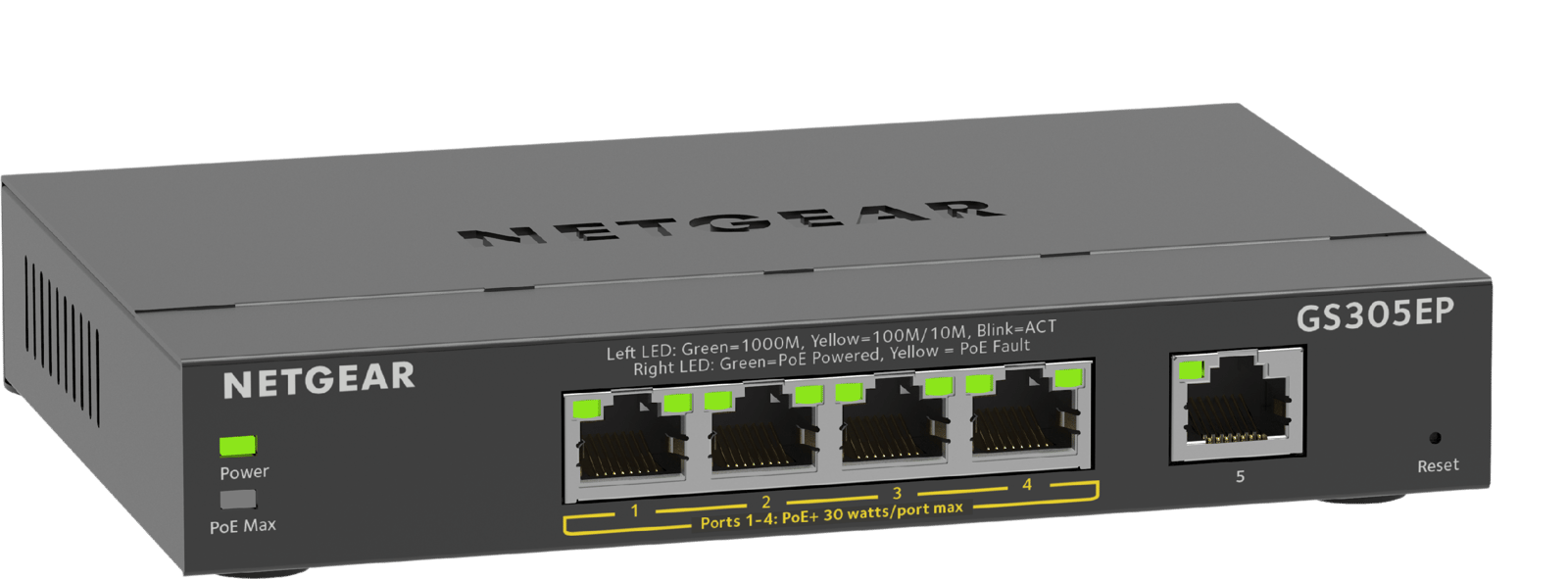 Netgear GS305EP PoE+ 63W