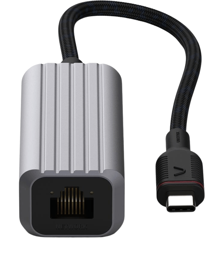 Unisynk USB-C to Network Adapter Grå