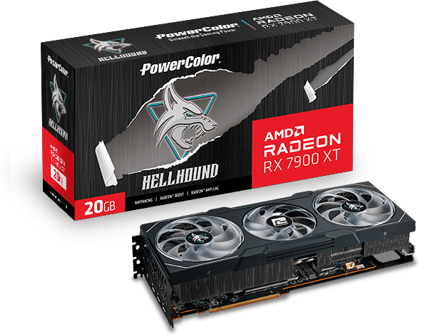 PowerColor Radeon RX 7900 XT 20GB HellHound