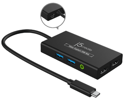 j5create JVA01-N Video Capture USB hub