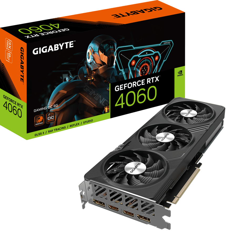 Gigabyte GeForce RTX 4060 8GB Gaming OC