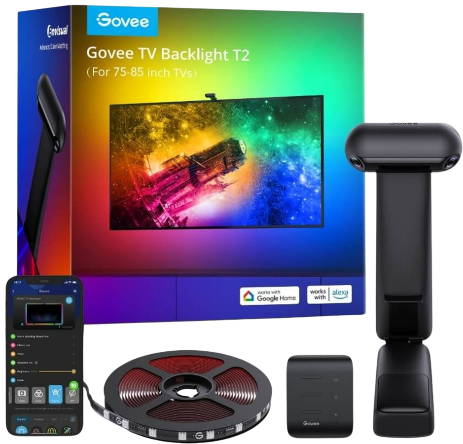 Govee Dream View T2 Bakbelysning för TV 75-85"