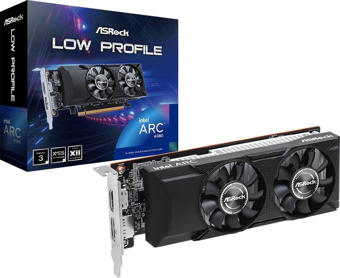ASRock Arc A380 6GB Low Profile