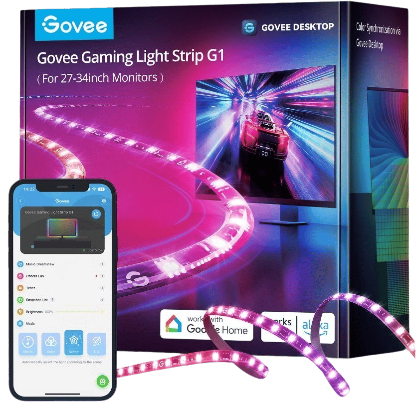 Govee Gaming G1 Ljusslinga för skärm 27"-34"