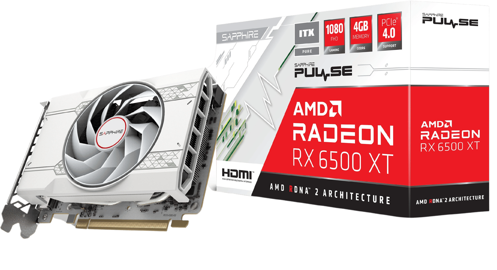 Sapphire Radeon RX 6500 XT 4GB ITX Pure