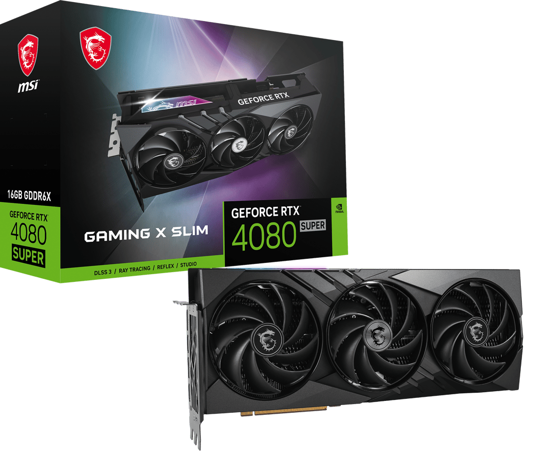 MSI GeForce RTX 4080 Super 16GB Gaming X Slim Inet Se