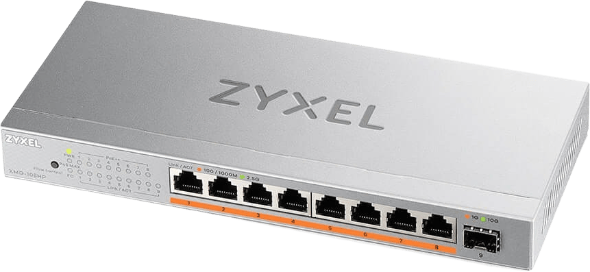 Zyxel XMG-108HP 2.5GbE PoE++