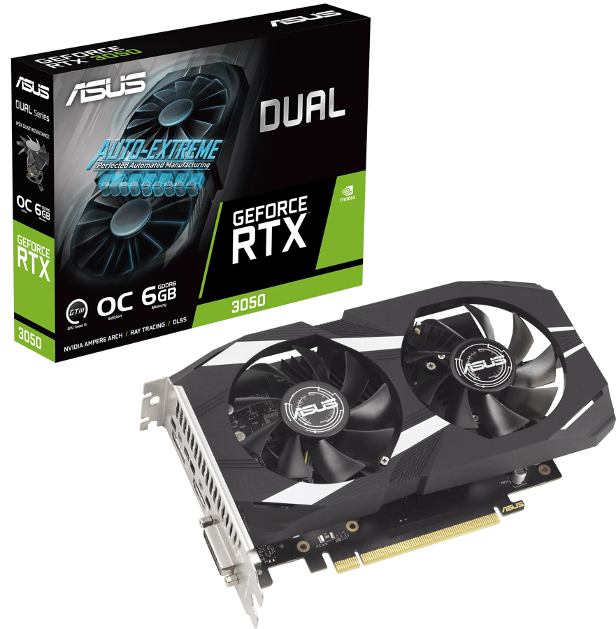 ASUS GeForce RTX 3050 6GB DUAL OC