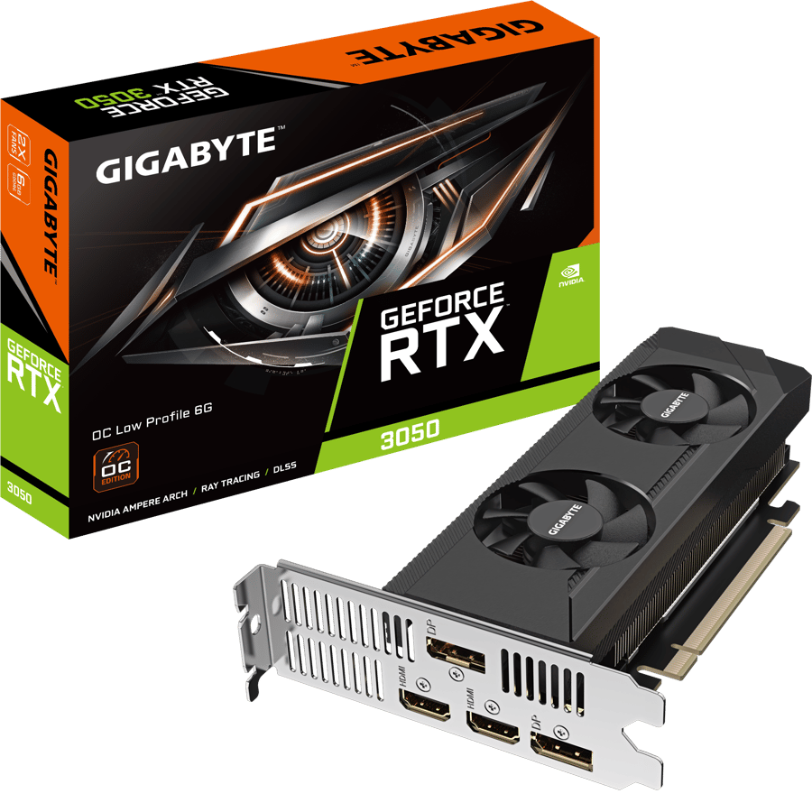 Gigabyte GeForce RTX 3050 6GB OC Low Profile