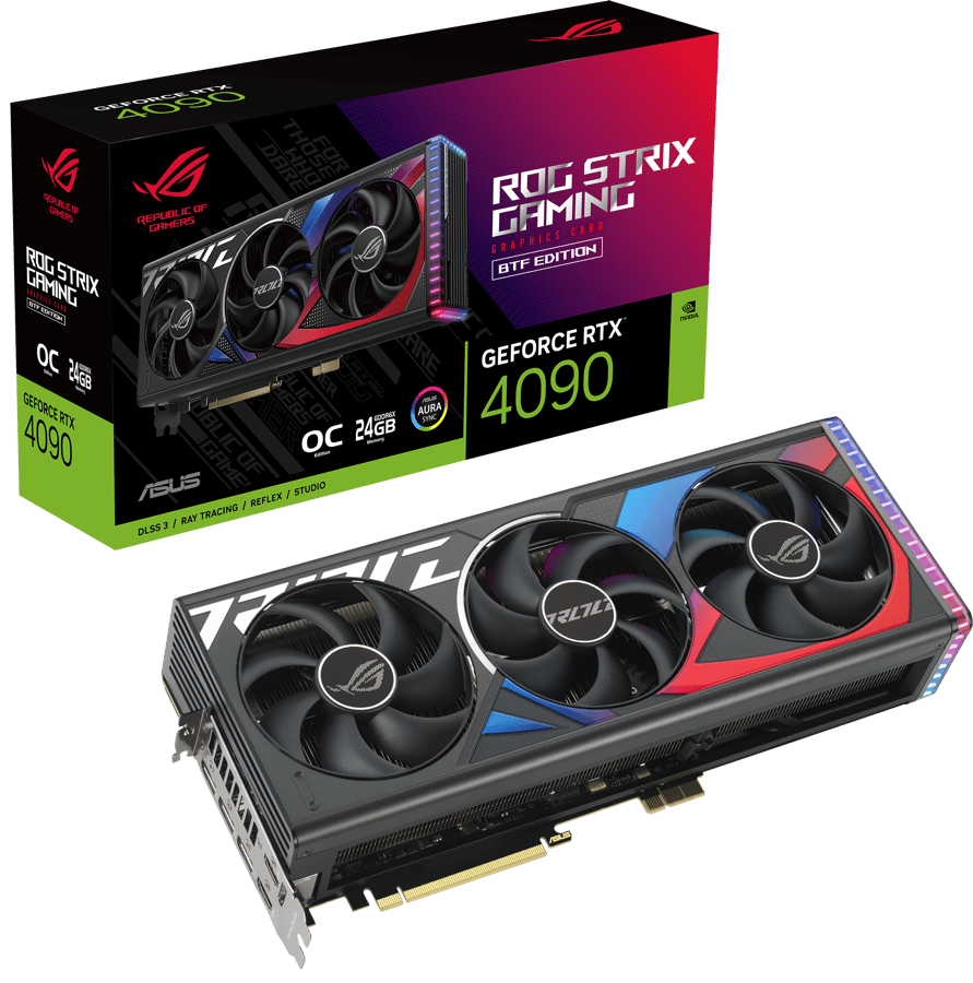 ASUS GeForce RTX 4090 24GB BTF ROG Strix Gaming OC
