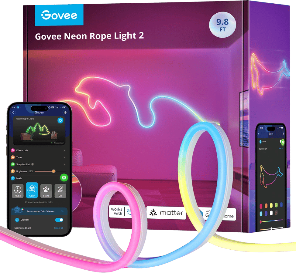 Govee Neon Rope Light 2 Ljusslinga 3m