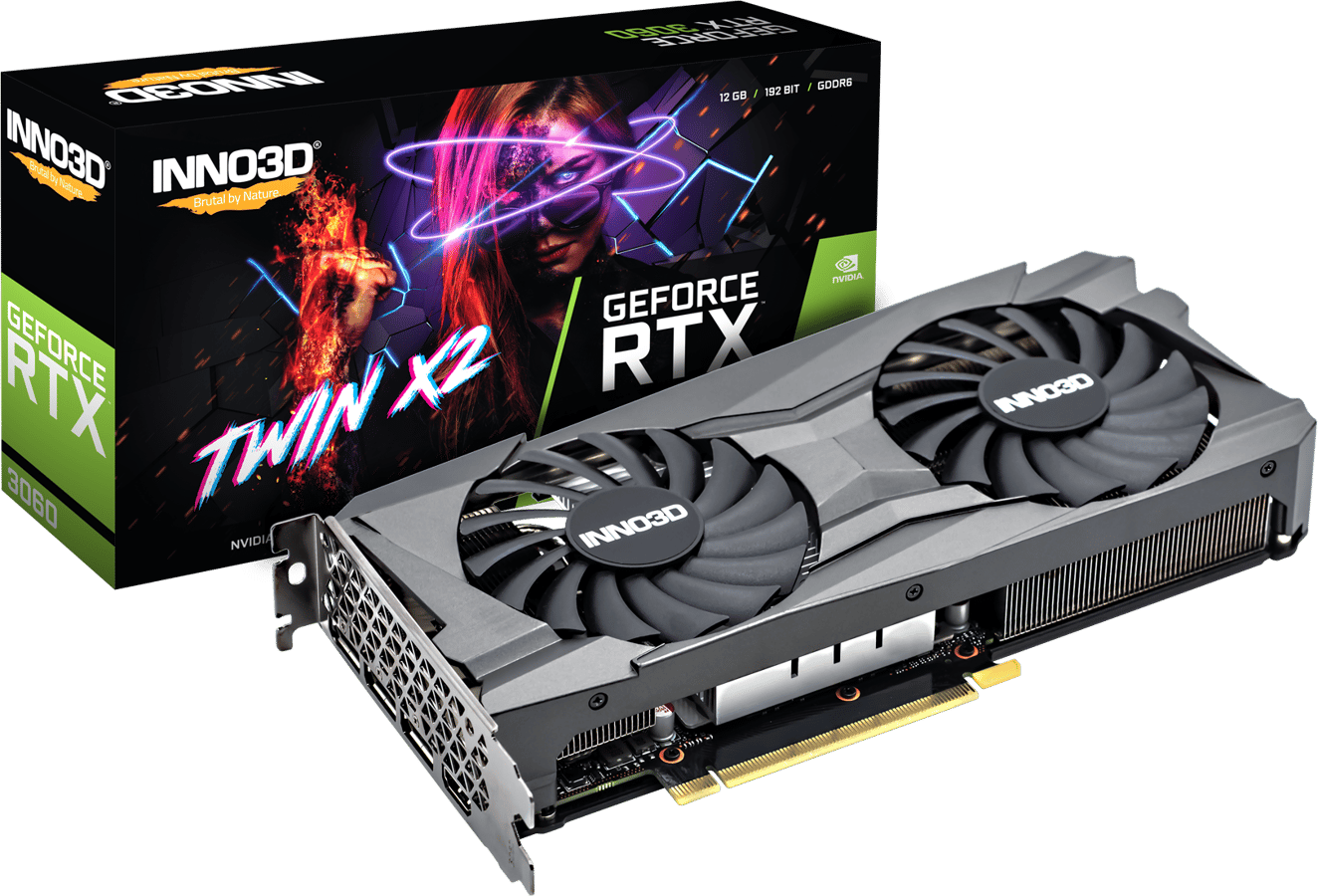 INNO3D GeForce RTX 3060 12GB Twin X2