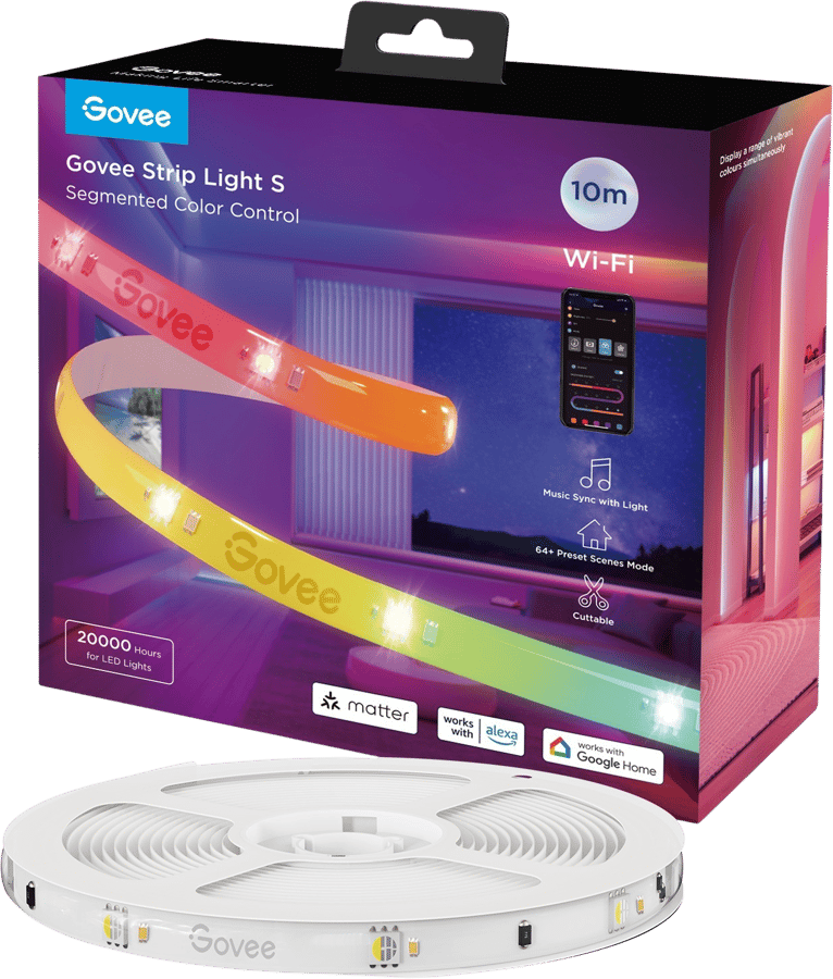 Govee RGBIC LED Lightstrip 10m Matter