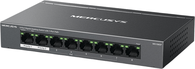 Mercusys MS108GP PoE+