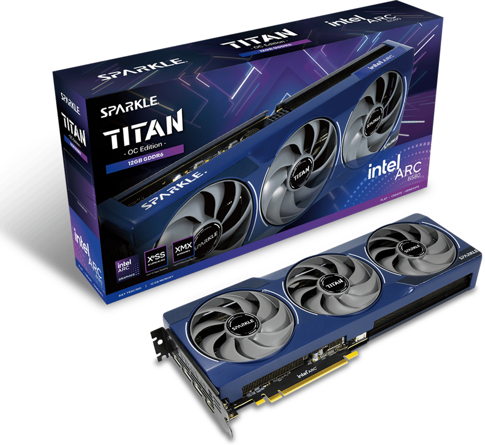 Sparkle Arc B580 12GB Titan OC