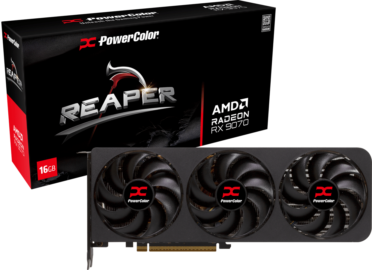 PowerColor Radeon RX 9070 16GB Reaper
