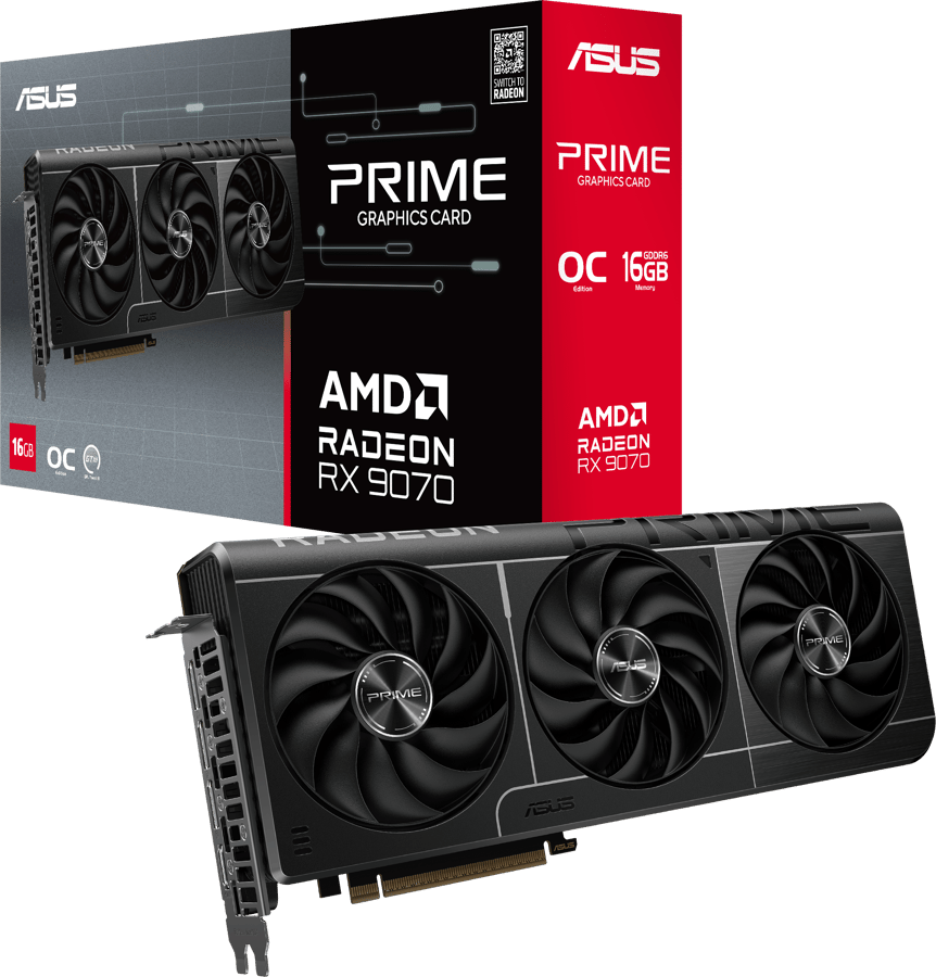 ASUS Radeon RX 9070 16GB Prime OC