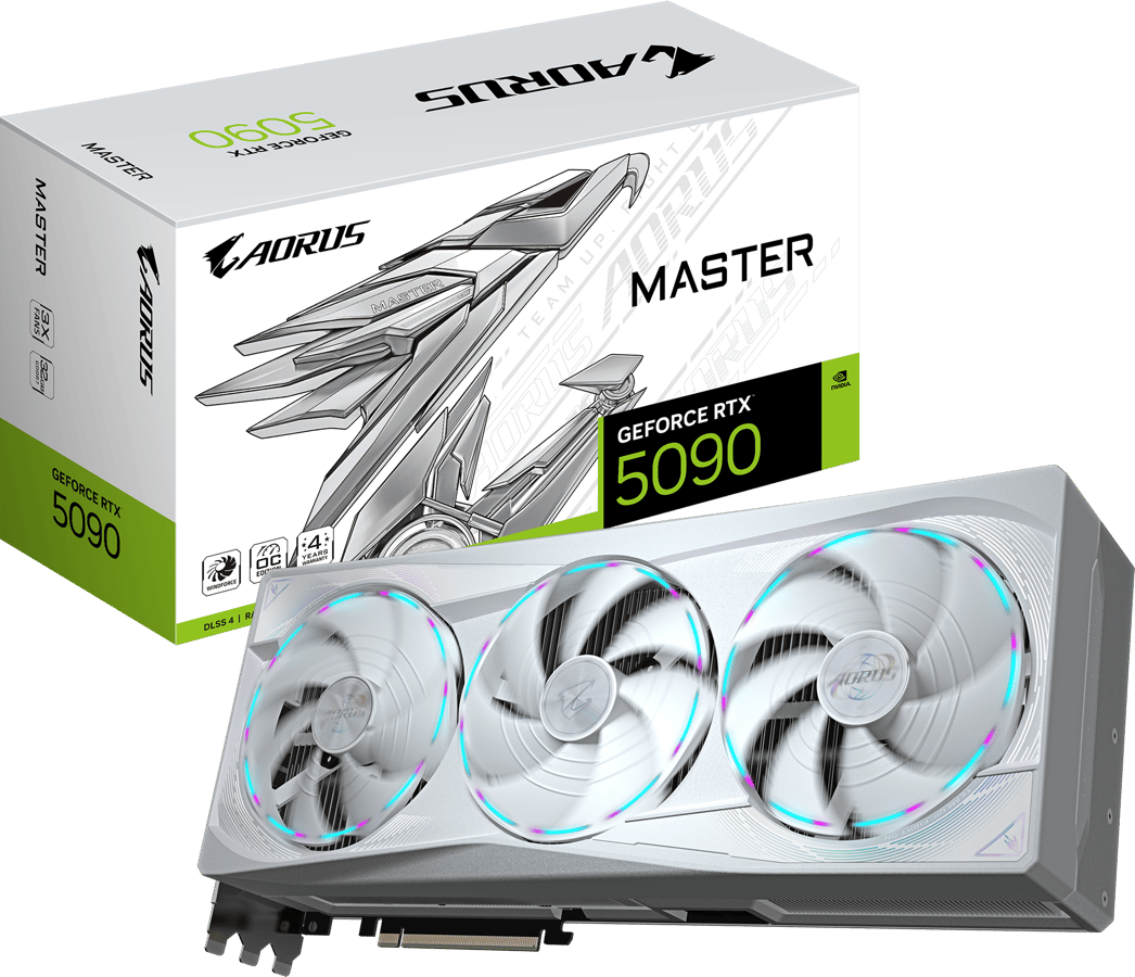 Gigabyte GeForce RTX 5090 32GB Aorus Master Ice